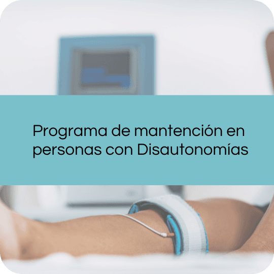 Programa mantención disautonomía