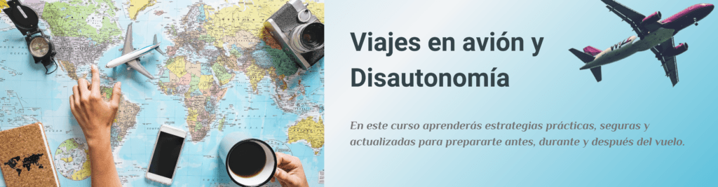 viajes en avión y disautonomía