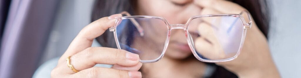 vision borrosa en Disautonomía