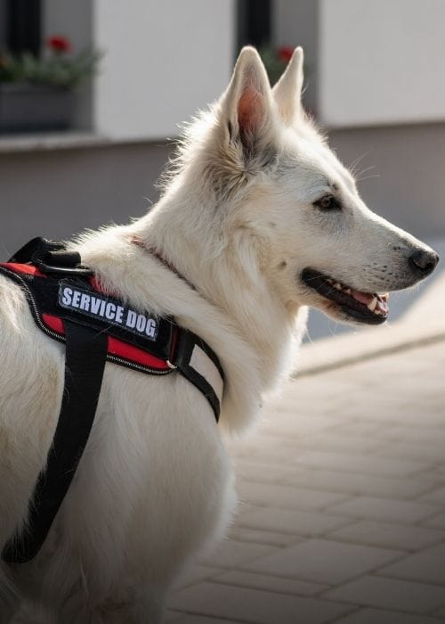 perro de asistencia en disautonomia